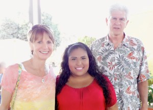 Ron & Jayne Rupe with Daniela.